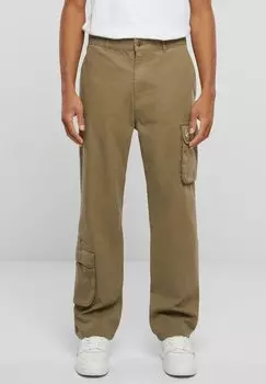 Брюки карго SMALL SIGNATURE WASHED STOP Karl Kani, цвет olive