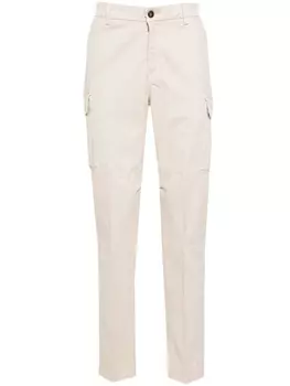 Брюки-карго со средней посадкой Eleventy, бежевый