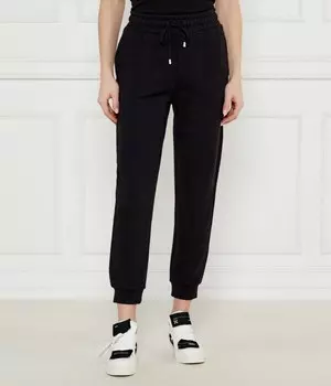 Брюки-карго спортивные Pinko Carico Regular Fit, черный