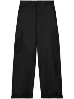 Брюки карго средней посадки OFF-WHITE, черный