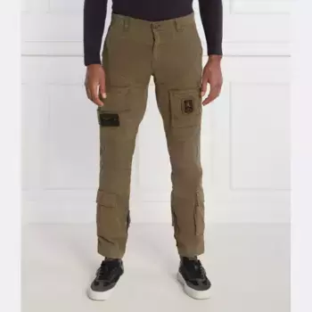 Брюки карго стандартного кроя Aeronautica Militare, коричневый