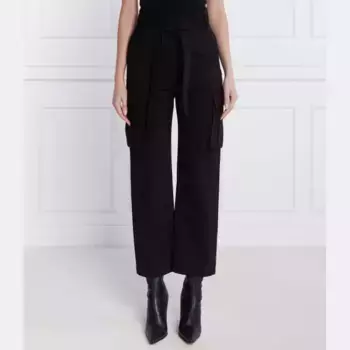 Брюки карго стандартного кроя Pinko, черный