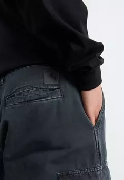Брюки карго STANTON PANT Carhartt WIP, черный деним