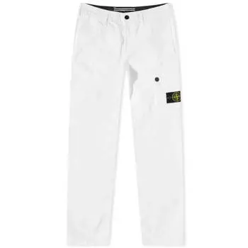 Брюки-карго Stone Island с одним карманом, белый