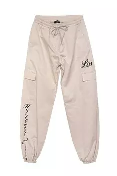 Брюки карго Stone с принтом QUZU