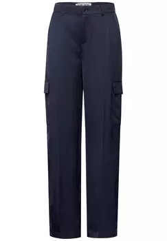 Брюки-карго STREET ONE Regular Cargo Pants, синий