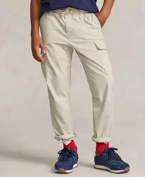 Брюки-карго стрейч-чинос Big Boys Polo Ralph Lauren, синий