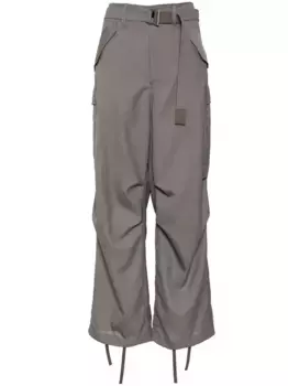 Брюки карго Suiting SACAI, зеленый