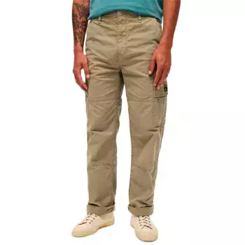 Брюки карго Superdry Baggy Regular Waist, бежевый
