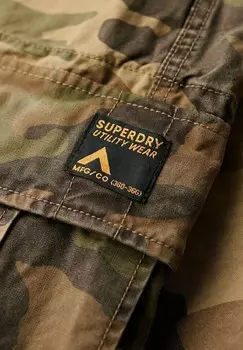 Брюки карго Superdry, коричневый