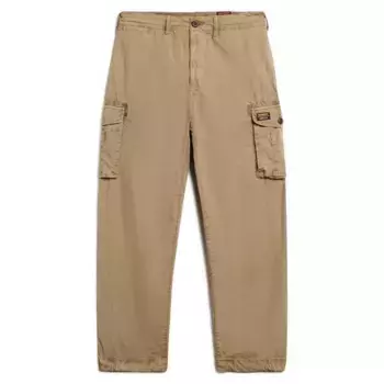 Брюки карго Superdry Parachute Light, коричневый