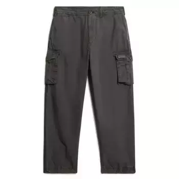 Брюки карго Superdry Parachute Light, серый