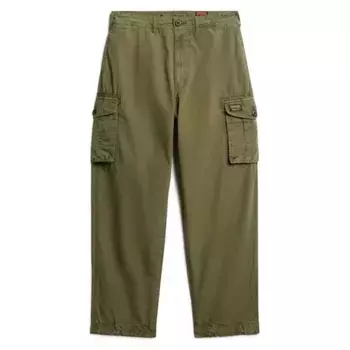 Брюки карго Superdry Parachute Light, зеленый
