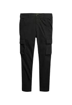 Брюки-карго Superdry Regular Cargo Pants Core, черный
