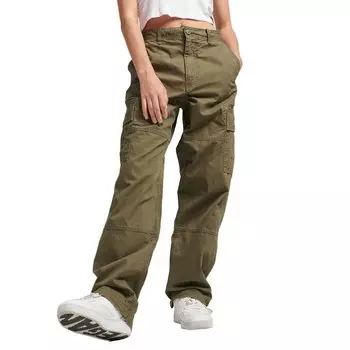 Брюки карго Superdry Vintage Baggy, зеленый