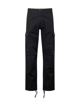 Брюки-карго свободного кроя Carhartt Wip Aviation, черный