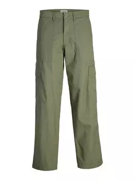 Брюки-карго свободного кроя JACK & JONES JPSTKARL ADAMS, оливковый