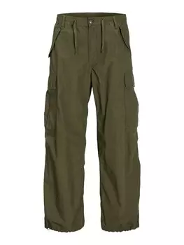 Брюки-карго свободного кроя JACK & JONES STORM, оливковый