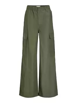 Брюки-карго свободного кроя JJXX Yoko, хаки