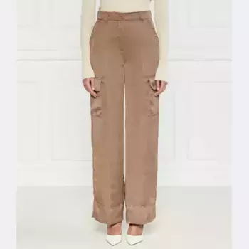 Брюки карго свободного кроя Marella, коричневый