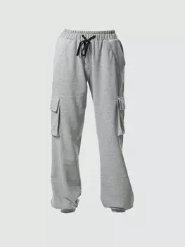 Брюки-карго свободного кроя Metamorphoza, серый