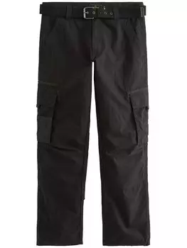 Брюки-карго свободного кроя Next, черный