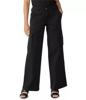 Брюки карго свободного кроя Sanctuary Reissue, черный