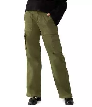 Брюки карго свободного кроя Sanctuary Reissue, зеленый