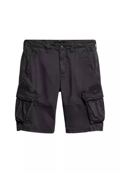 Брюки-карго свободного кроя Superdry Core, черный