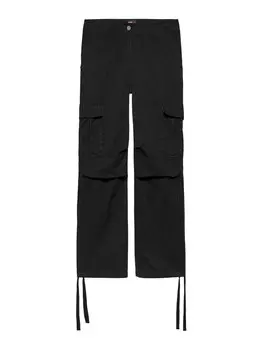 Брюки-карго свободного кроя Tommy Jeans, черный