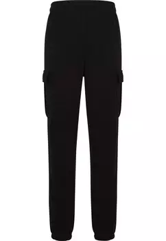 Брюки-карго свободного кроя Urban Classics Light Terry, черный