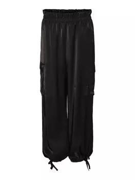 Брюки-карго свободного кроя Vero Moda Josh, черный