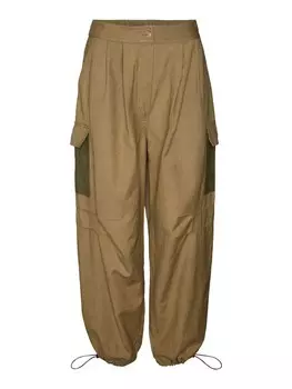 Брюки-карго свободного кроя Vero Moda, зеленый/хаки