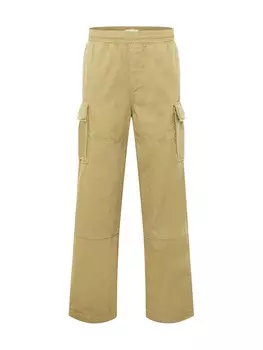 Брюки-карго свободного кроя Weekday Joshua, оливковое