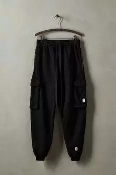 Брюки-карго свободного кроя x sr_a ZARA, черный