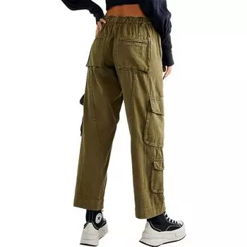 Брюки-карго Tahiti женские Free People, цвет Dried Herb