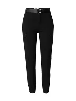 Брюки-карго Tally Weijl Tapered Cargo Pants, черный