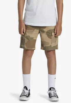 Брюки-карго TAXER YOUTH Quiksilver, зеленый