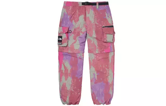 Брюки-карго The North Face X унисекс Supreme, розовый