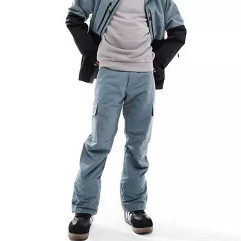Брюки-карго Threadbare Co-ord Ski, серо-голубой