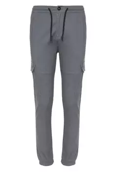 Брюки карго Threadbare, серый