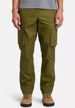 Брюки карго Timberland, оливковый