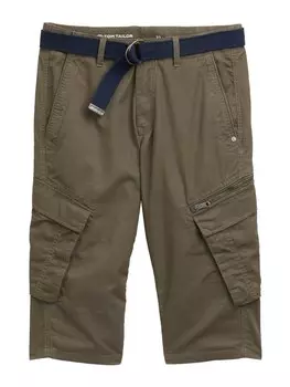 Брюки карго TOM TAILOR Max, оливковый