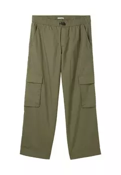 Брюки карго TOM TAILOR, оливковый