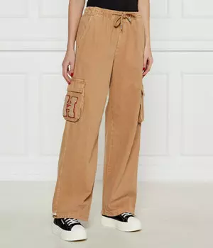 Брюки-карго Tommy Jeans Loose Fit, коричневый