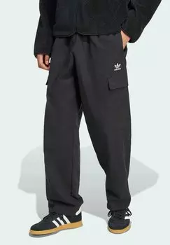 Брюки-карго TREFOIL ESSENTIALS Adidas Originals, черный