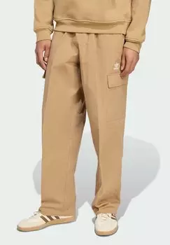 Брюки карго TREFOIL ESSENTIALS Adidas Originals, коричневый