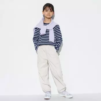 Брюки-карго Uniqlo детские, бежевый