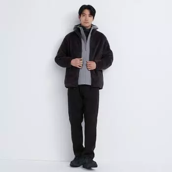 Брюки-карго UNIQLO Heattech Easy, черный