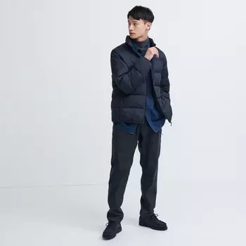 Брюки-карго UNIQLO Heattech Easy, синий